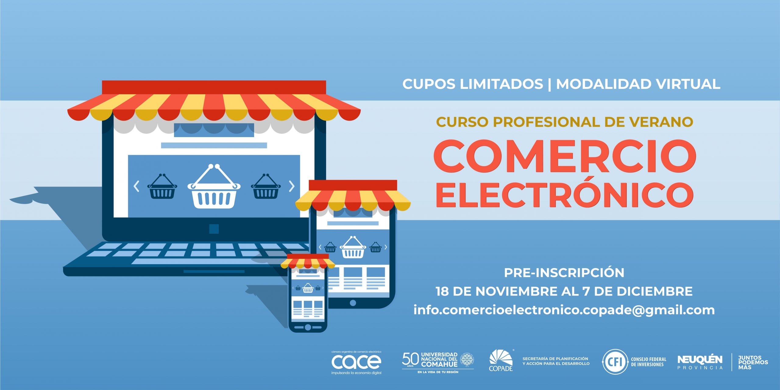 COPADE lanza una capacitación gratuita en comercio electrónico para MiPyMEs y el sector emprendedor