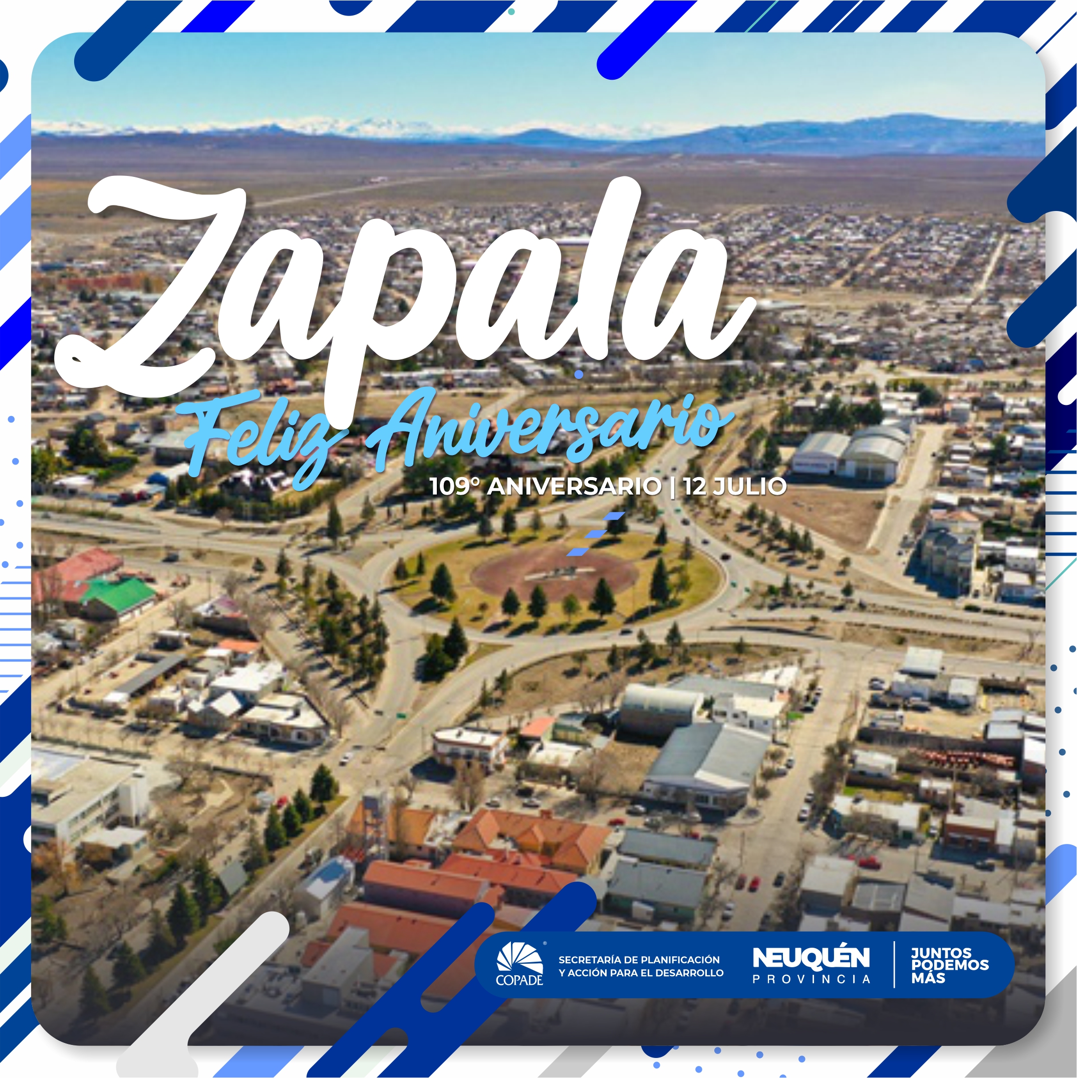 12 de julio: Aniversario de Zapala