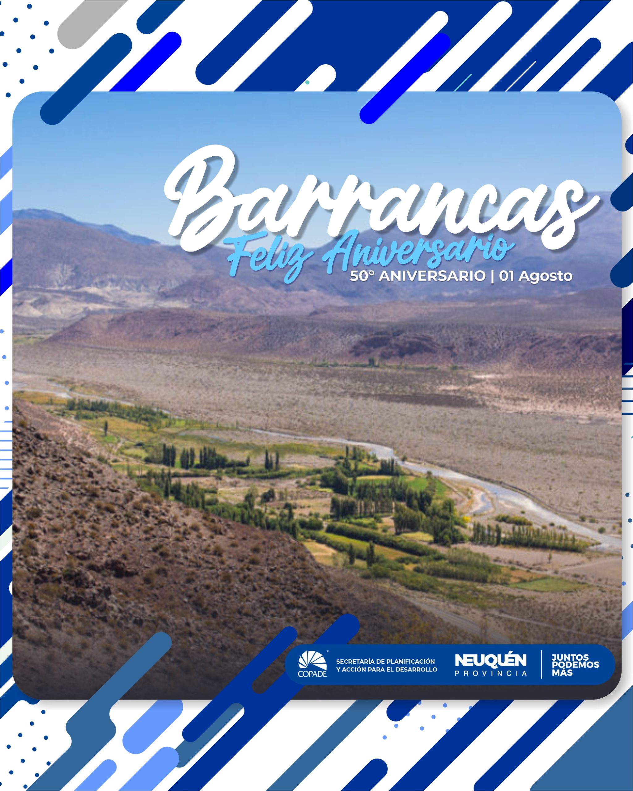 01 de agosto: Aniversario Barrancas