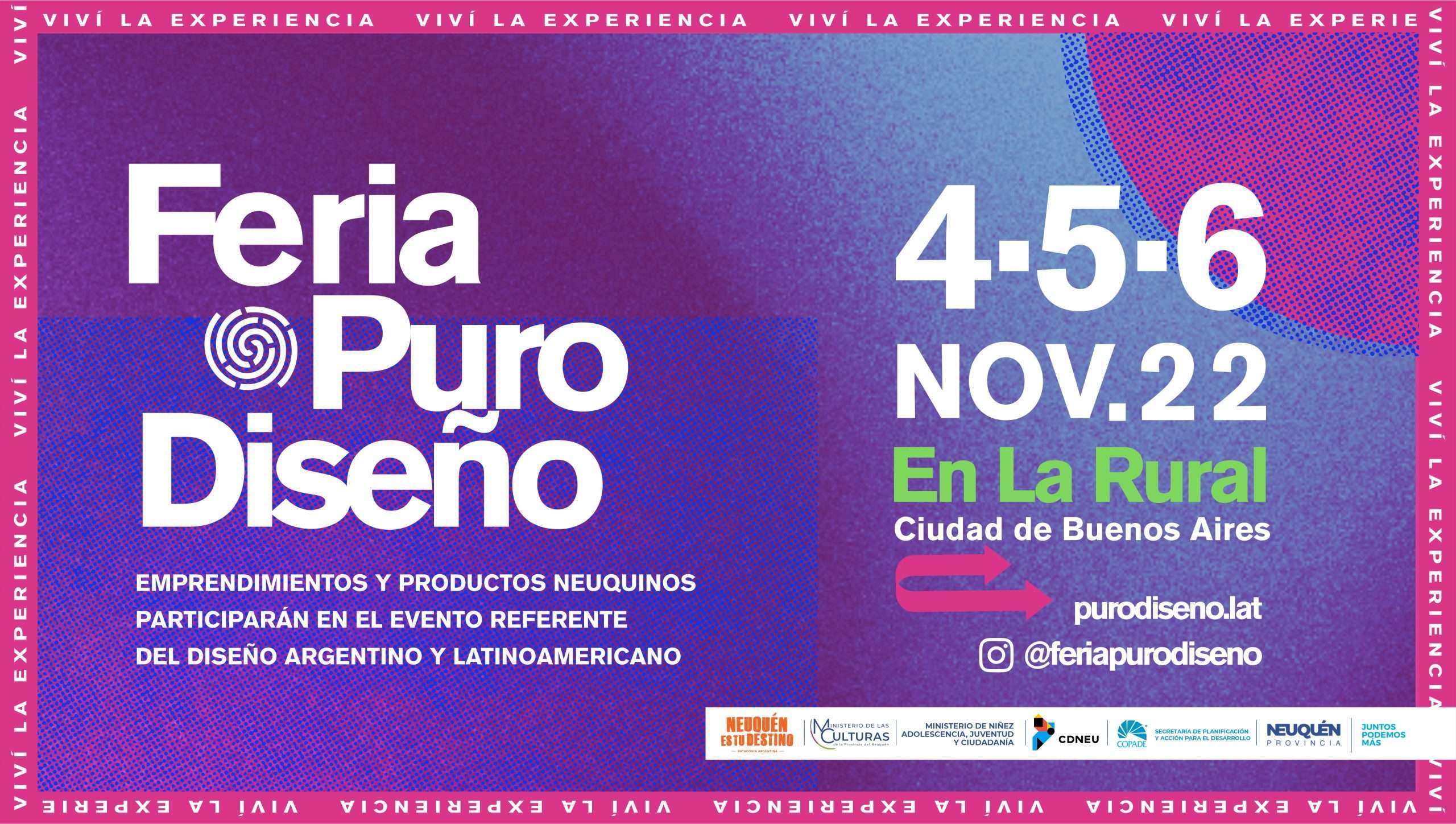 Emprendimientos neuquinos participarán de la Feria Puro Diseño