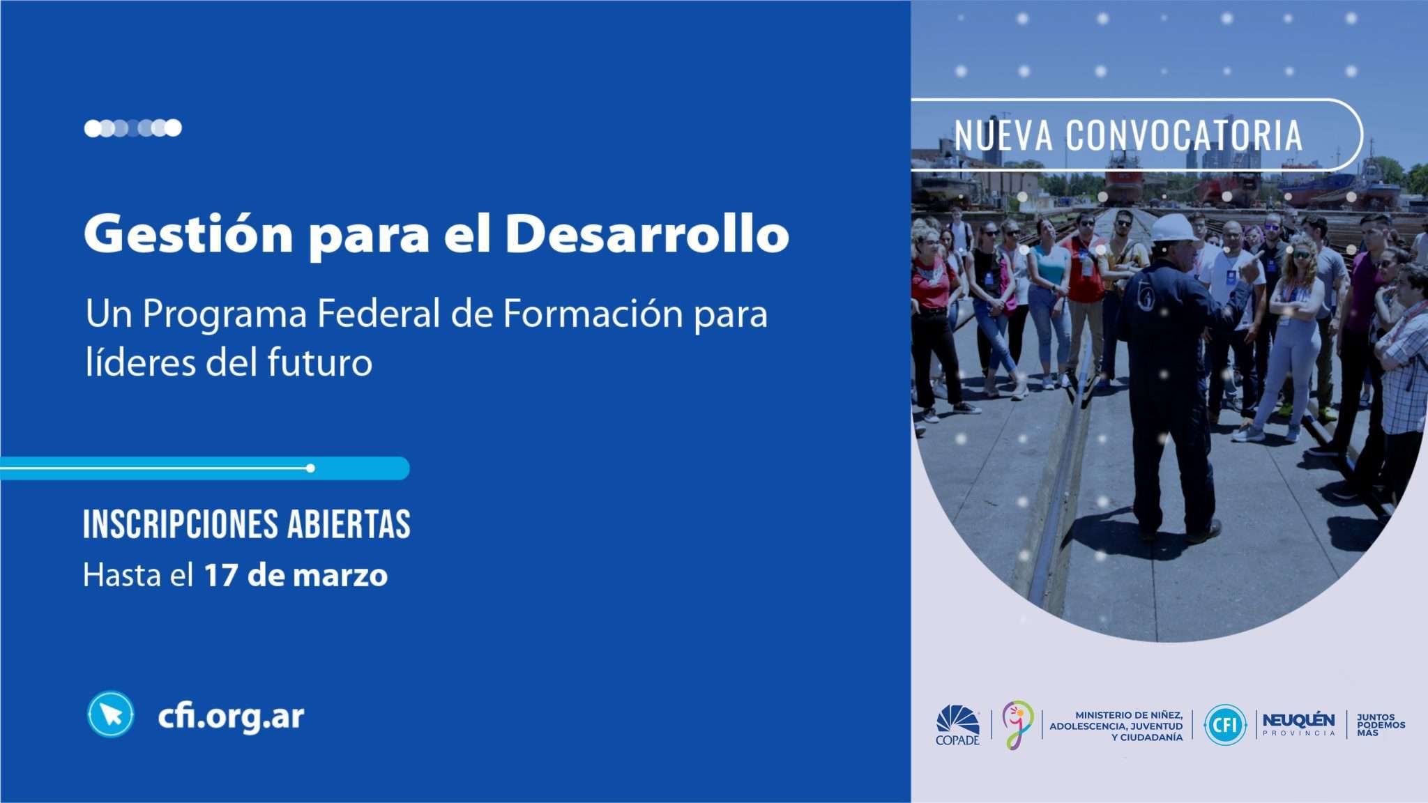 Abren las inscripciones a la cuarta edición del Programa Federal de ...